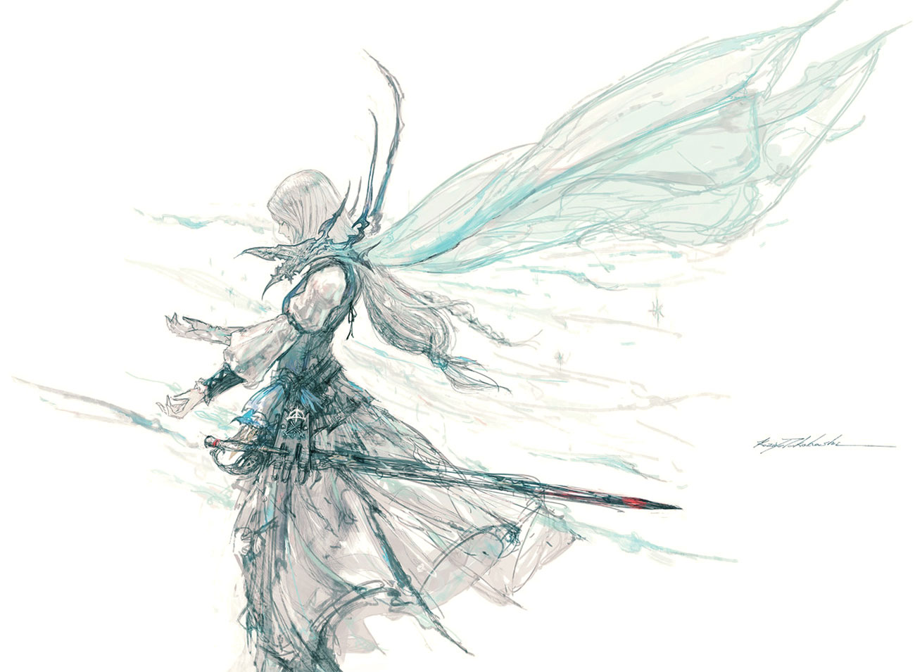 Jill Warrick Concept Art from Final Fantasy XVI