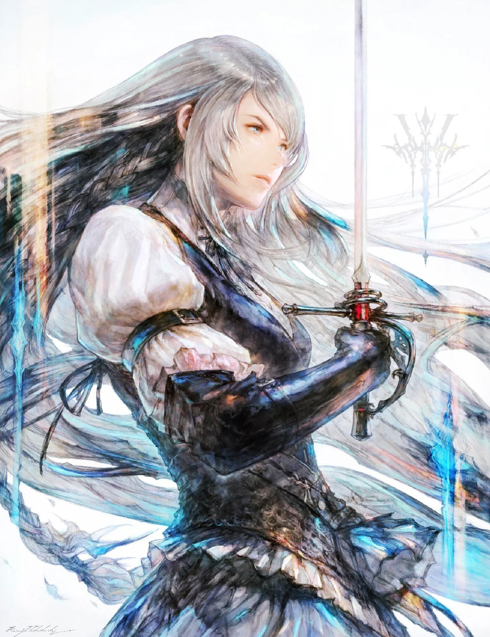 Jill Warrick Famitsu Cover Art from Final Fantasy XVI