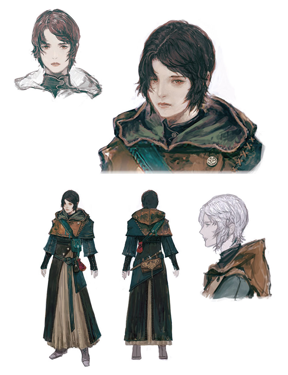 Jote Concept Art from Final Fantasy XVI