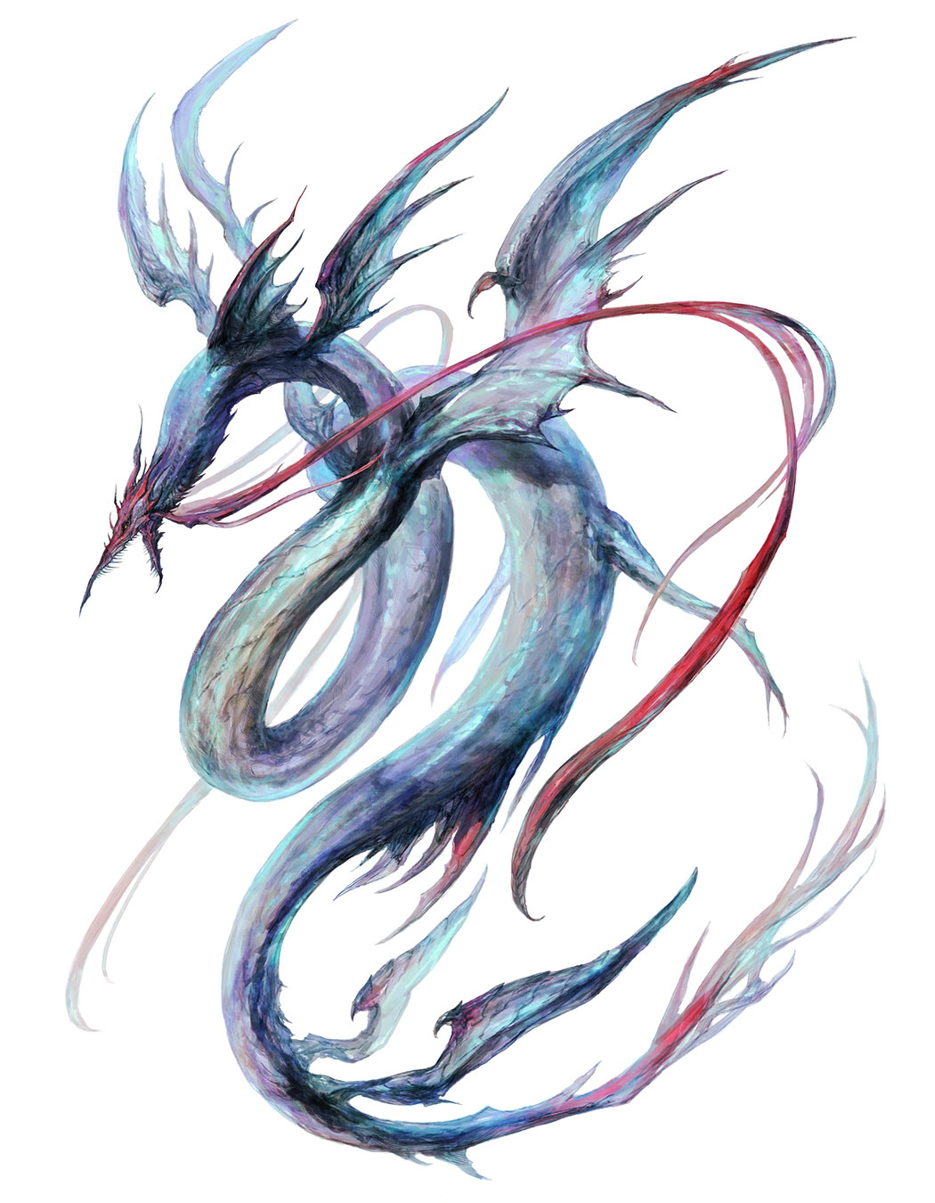 Leviathan Art from Final Fantasy XVI