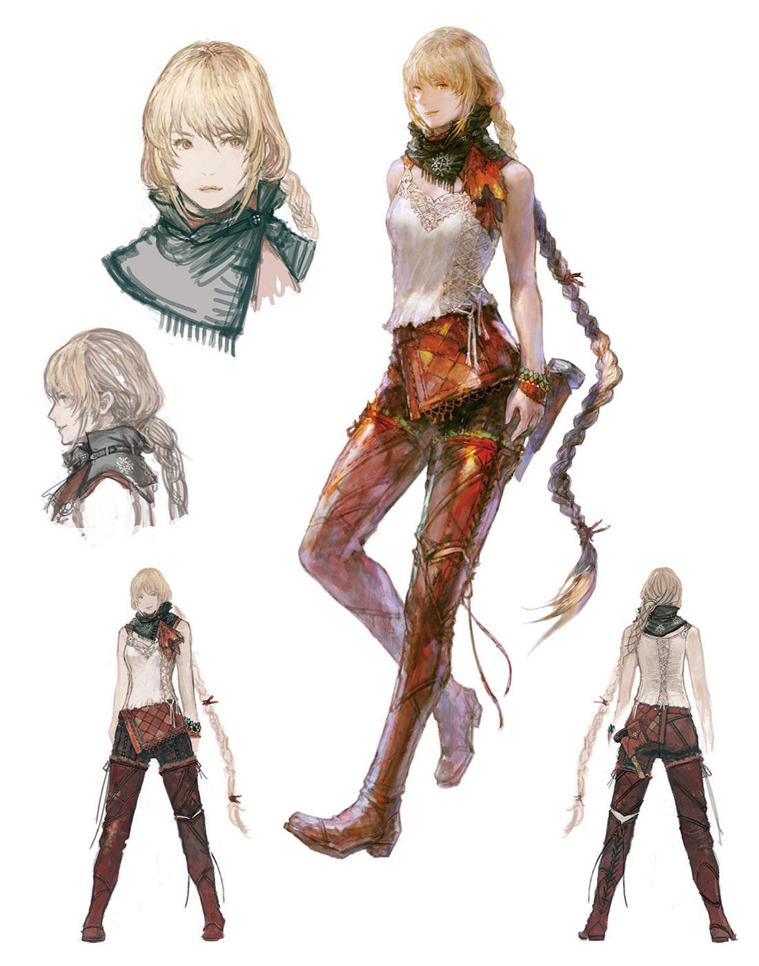 Mid Concept Art from Final Fantasy XVI