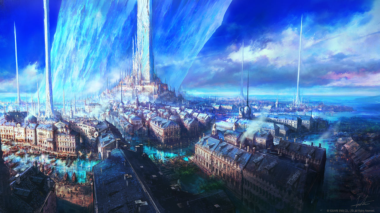 Crystalline Dominion Art from Final Fantasy XVI