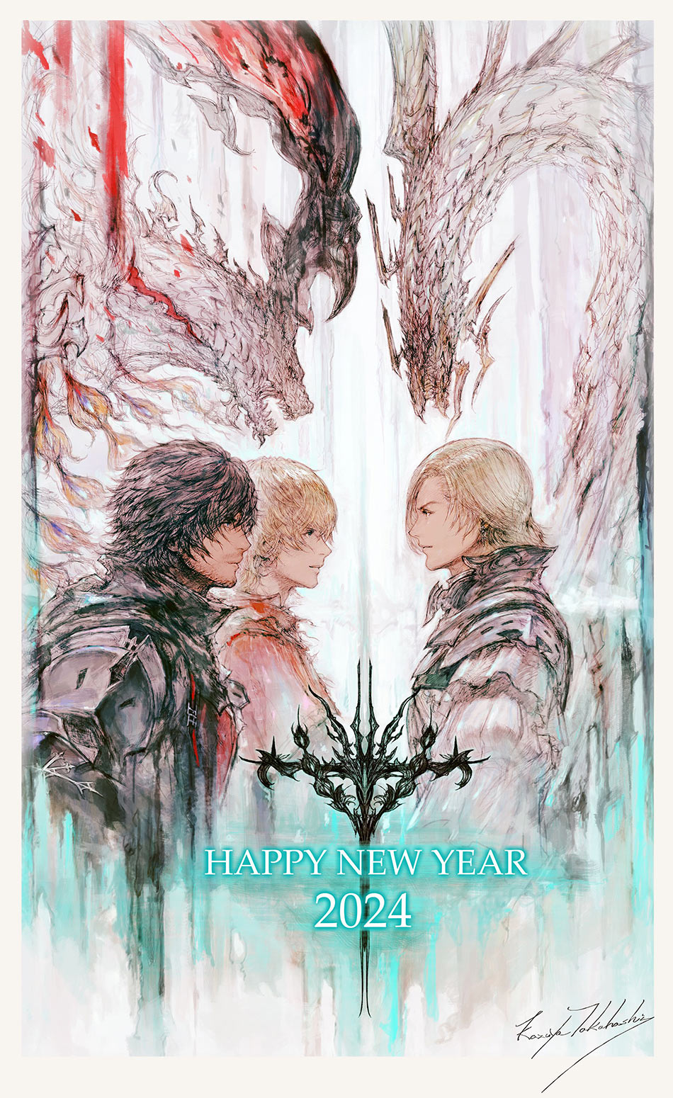 New Year 2024 Illustration from Final Fantasy XVI