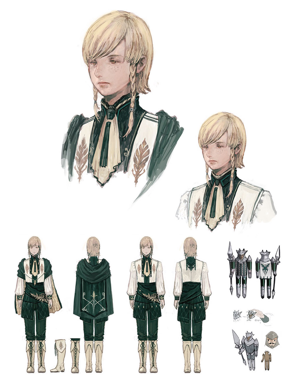 Oliver Lesage Concept Art from Final Fantasy XVI