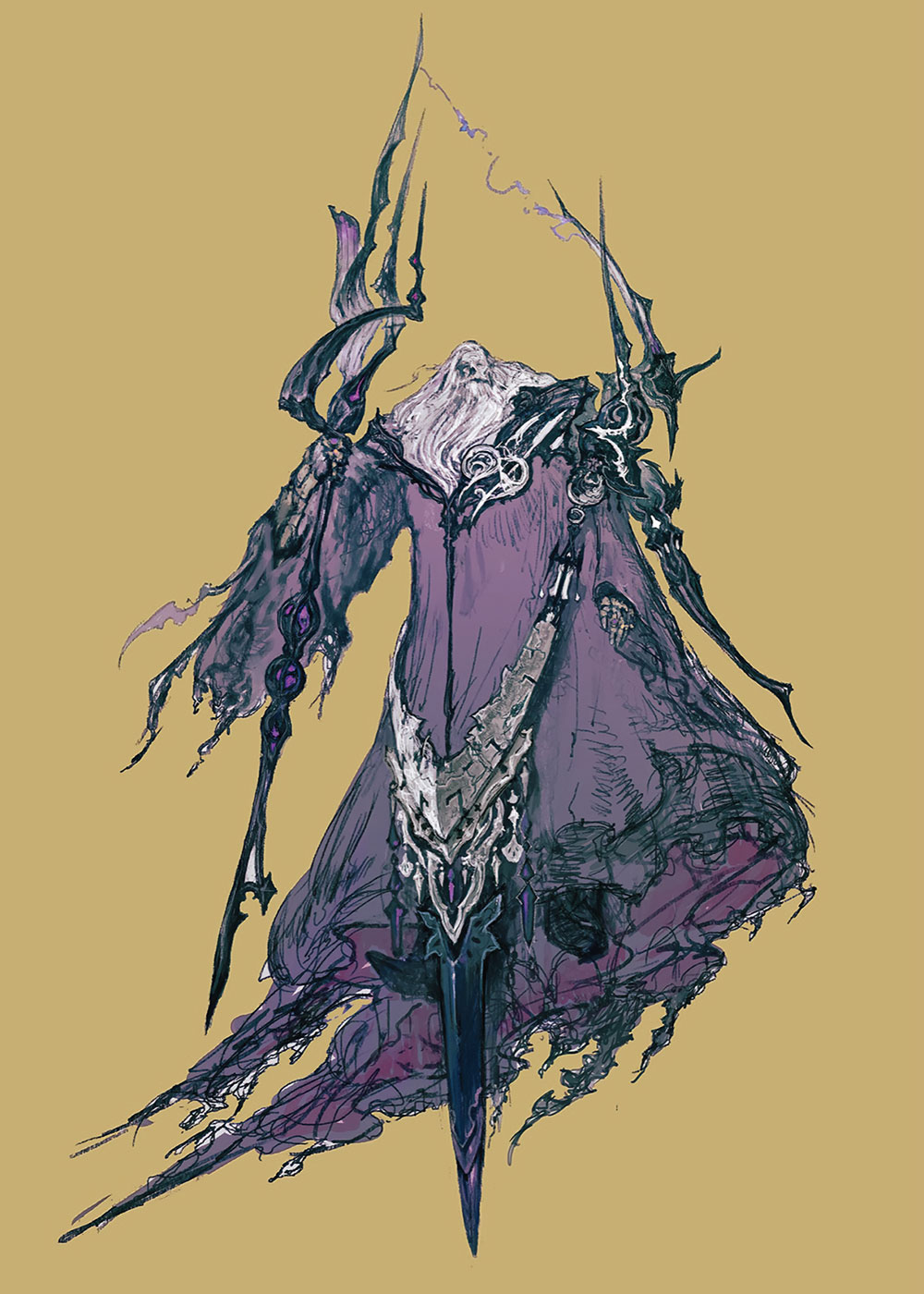 Ramuh Concept Art from Final Fantasy XVI