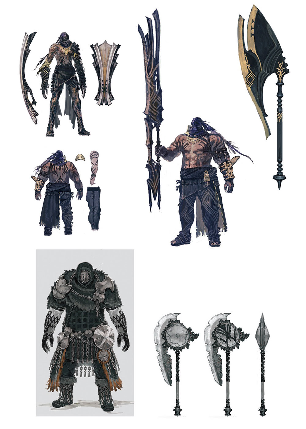 Republican Soldiers Concept Artwork from Final Fantasy XVI