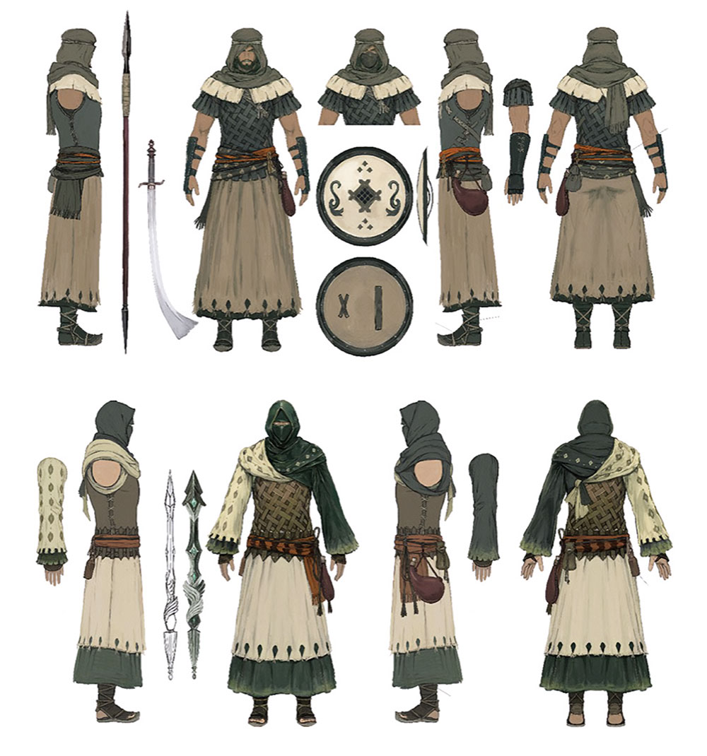 Republican Soldiers Concept Art from Final Fantasy XVI
