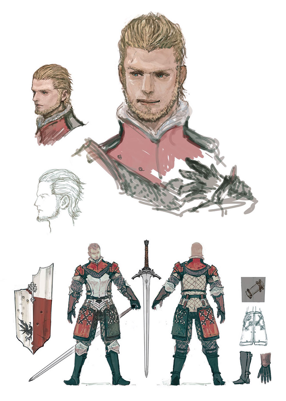 Rodney Murdoch Concept Art from Final Fantasy XVI
