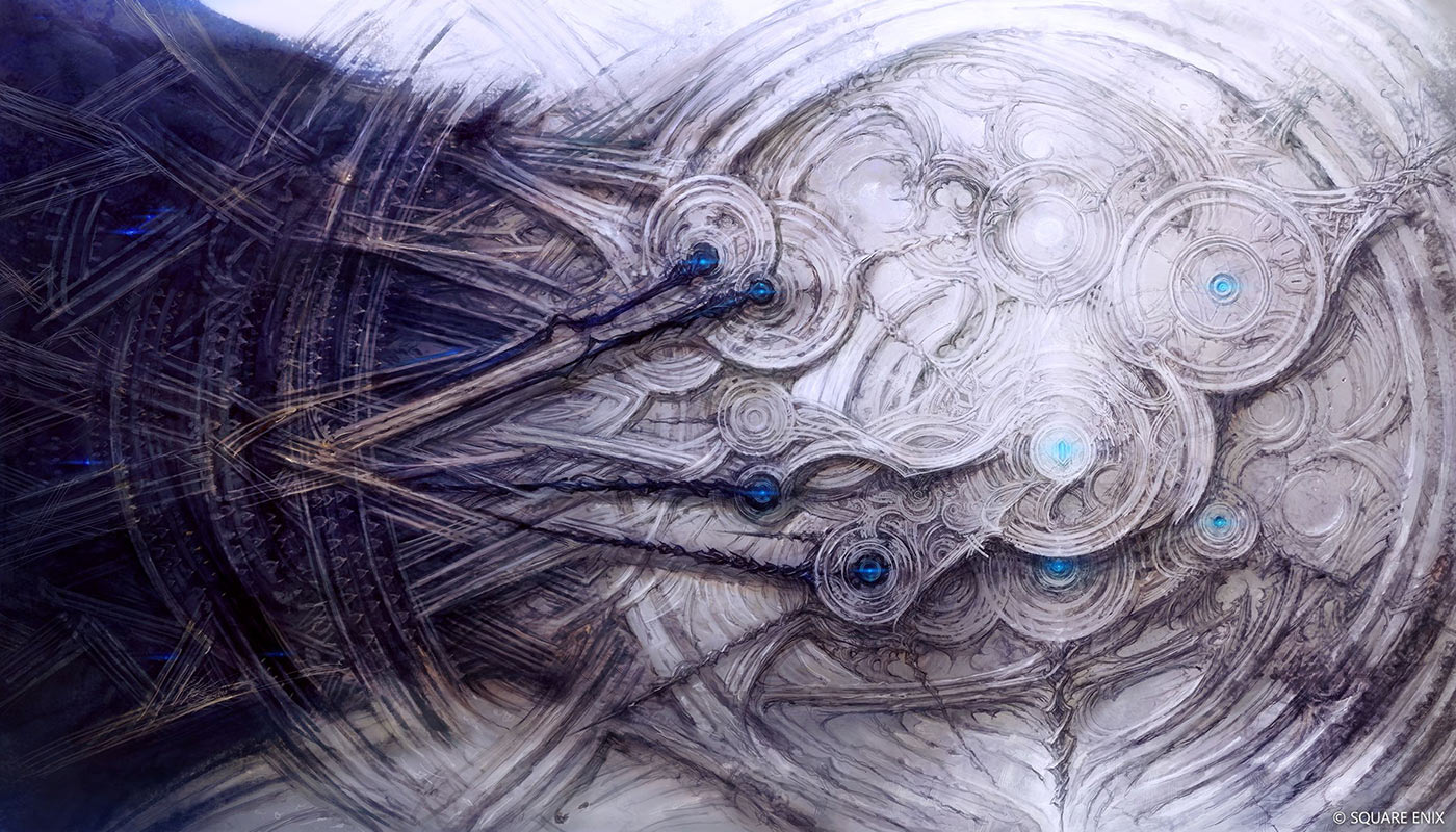 Ruins of the Fallen Art from Final Fantasy XVI