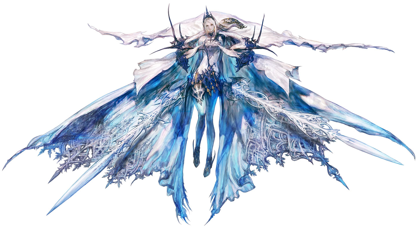 Shiva Art from Final Fantasy XVI