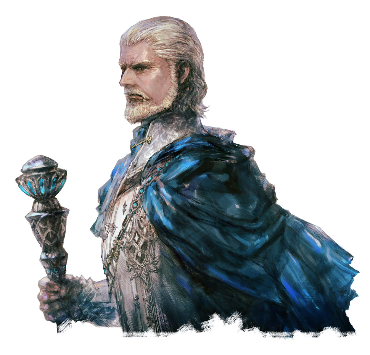 Sylvestre Lesage, Emperor of Sanbreque Art from Final Fantasy XVI