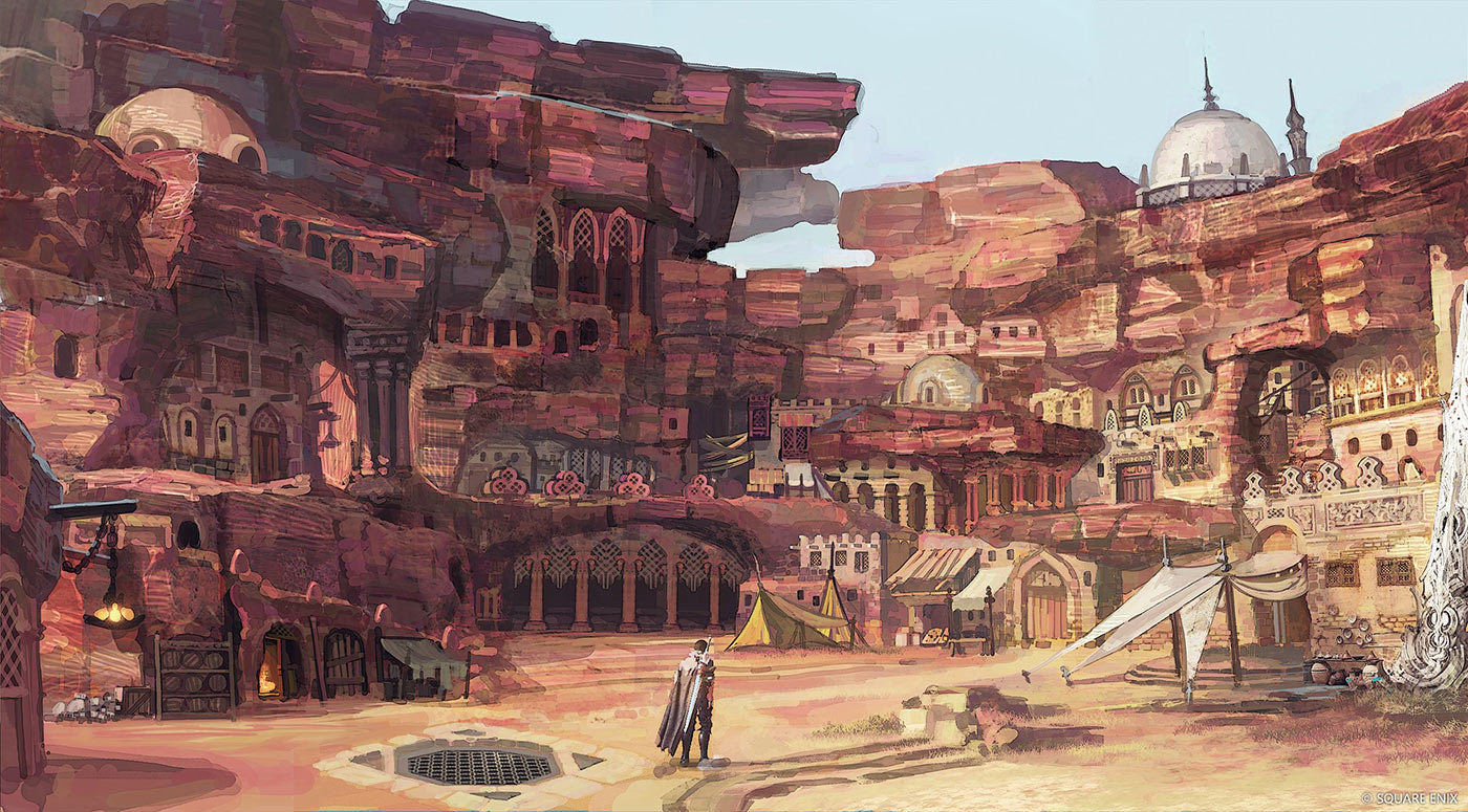 Tabor Concept Art from Final Fantasy XVI