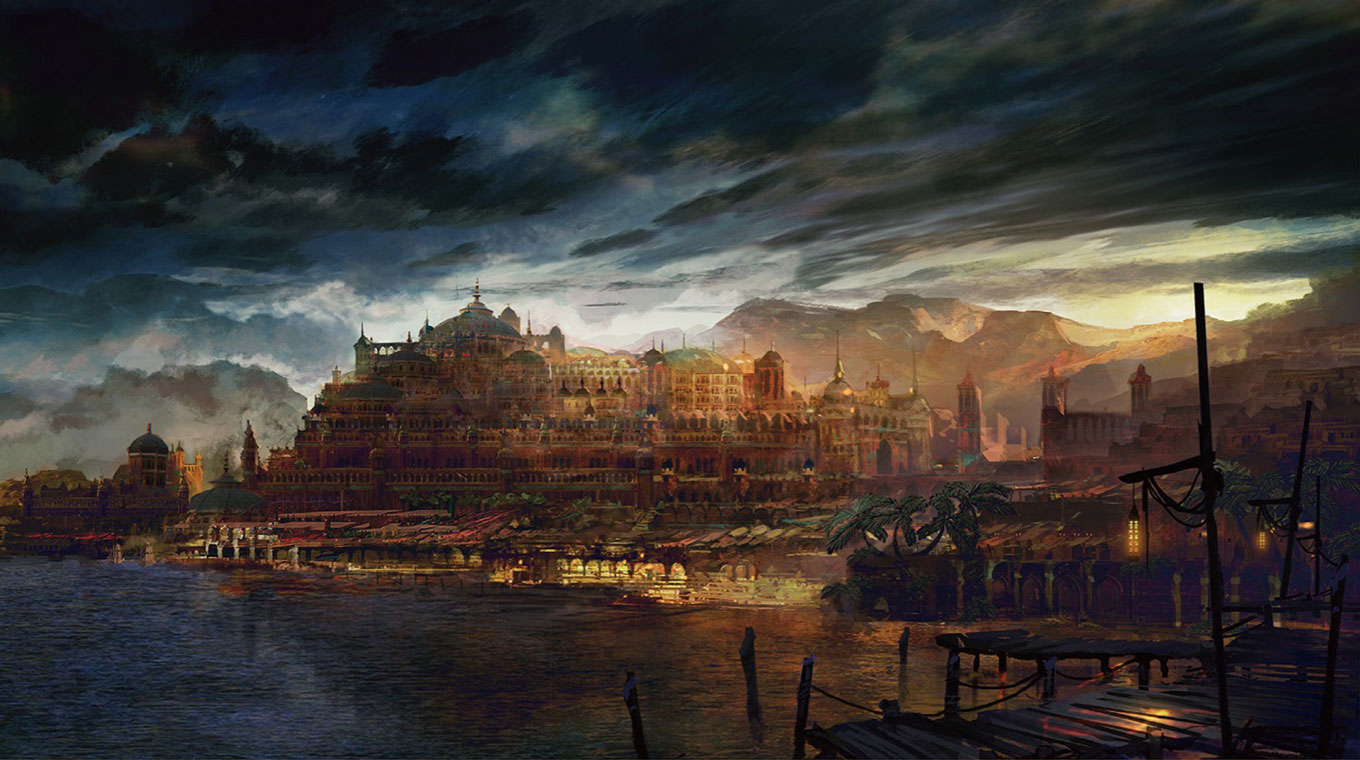 The Free Cities of Kanver Art from Final Fantasy XVI