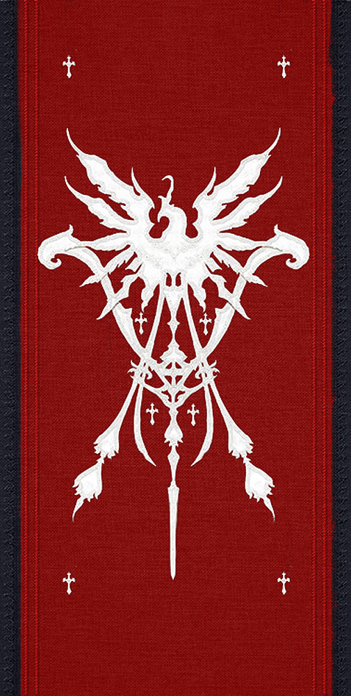 The Grand Duchy of Rosaria Flag Art from Final Fantasy XVI