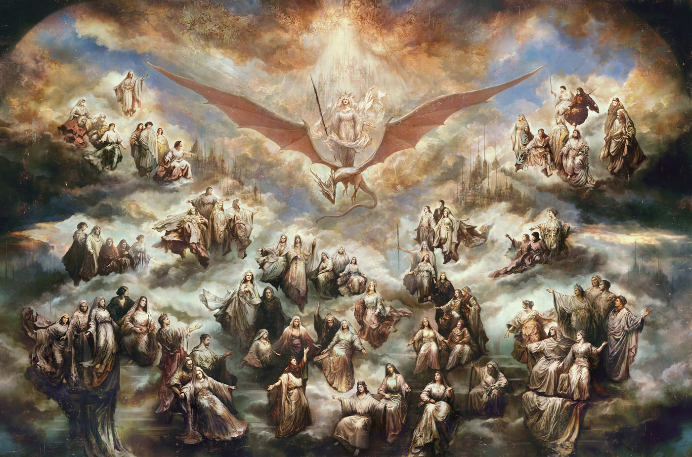 The Illumination of the Hymns Art from Final Fantasy XVI