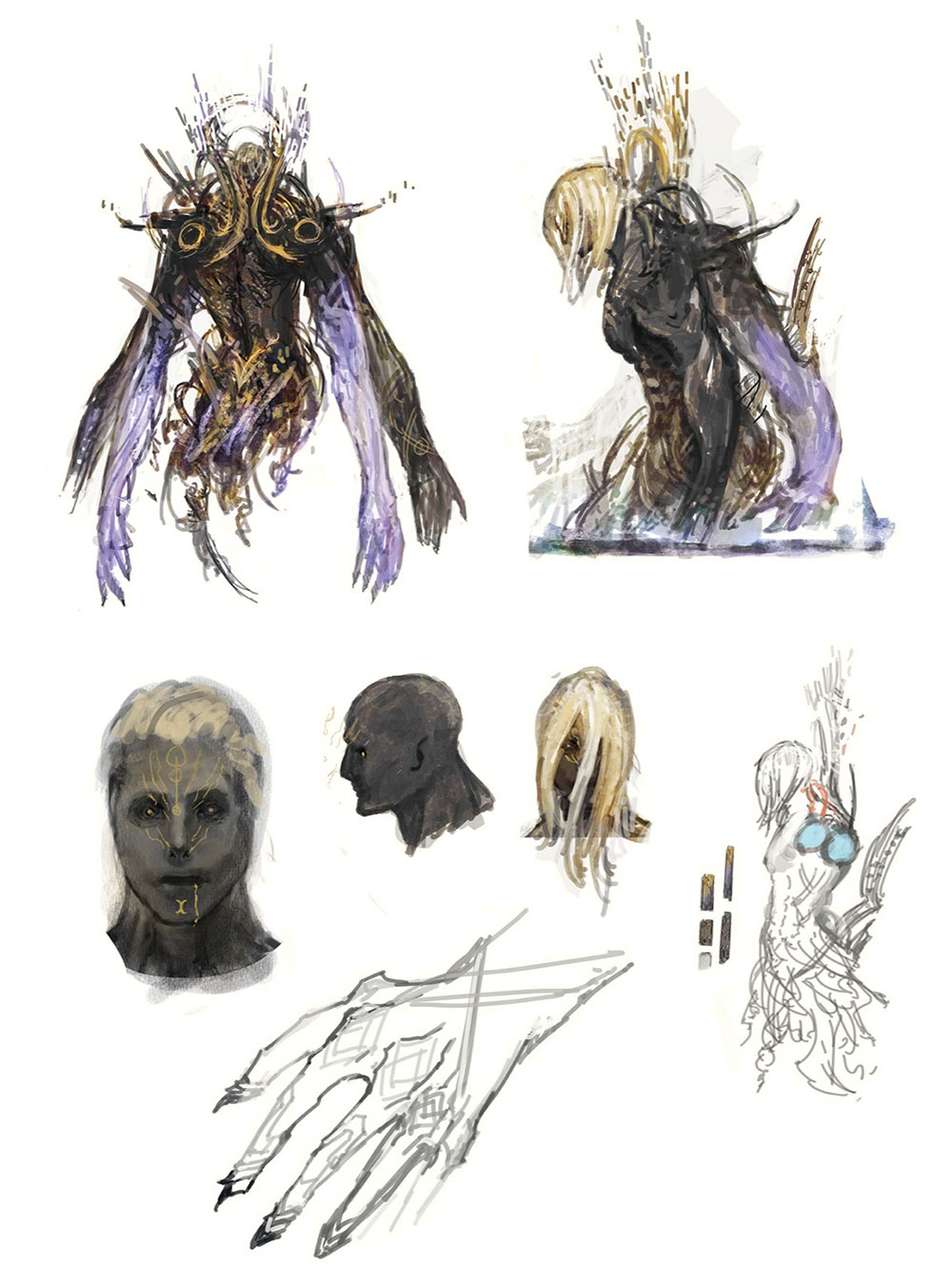 Ultima Concept Artwork from Final Fantasy XVI
