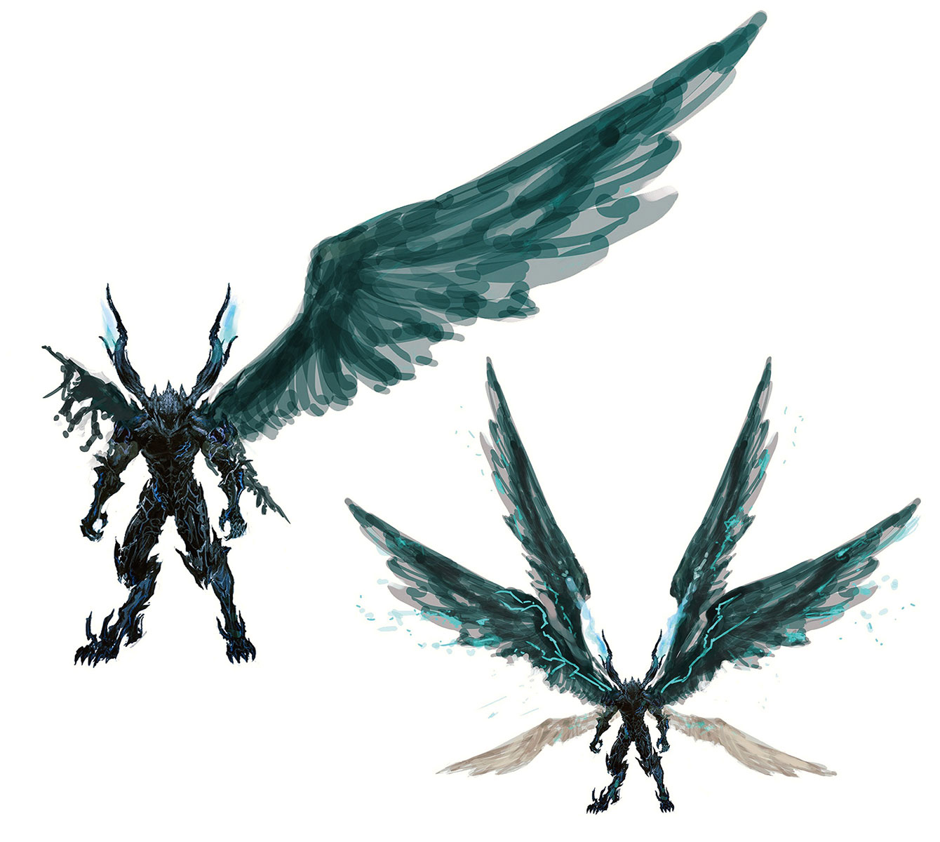 Ultima Prime and Risen Concept Art from Final Fantasy XVI