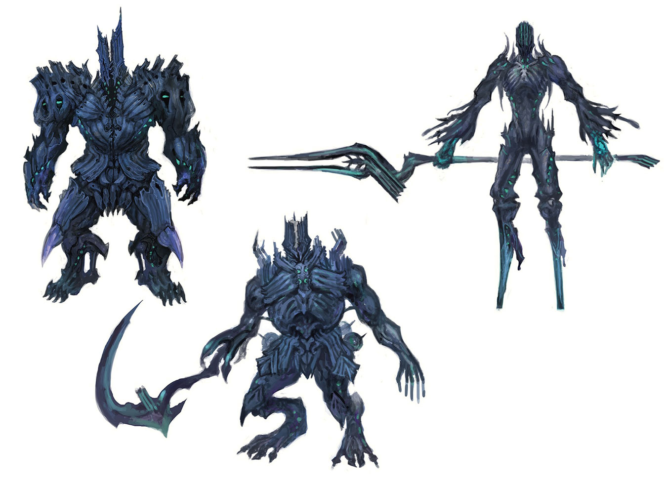 Ultima's Thralls Concept Art from Final Fantasy XVI