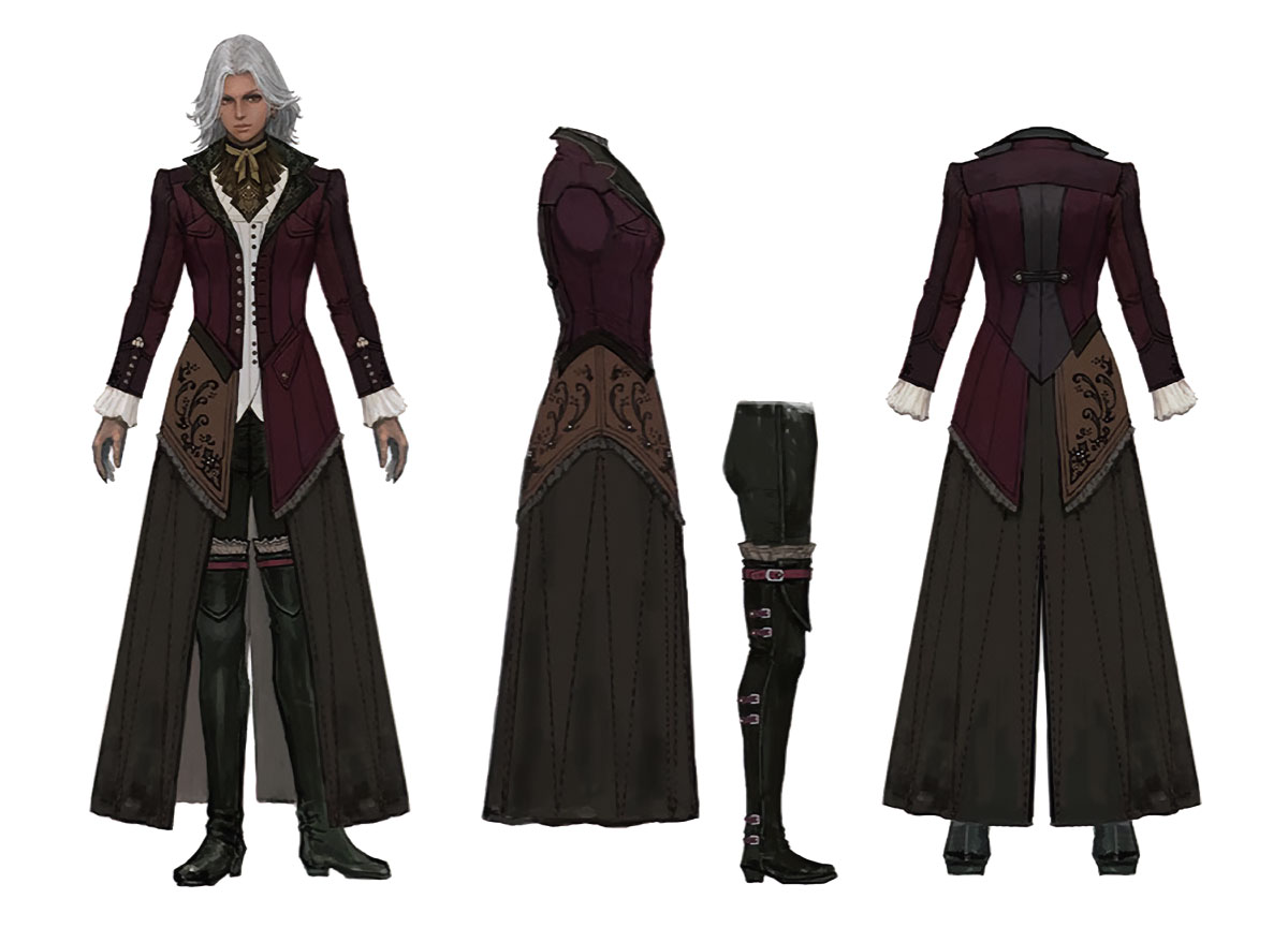 Vivian Ninetails Concept Art from Final Fantasy XVI