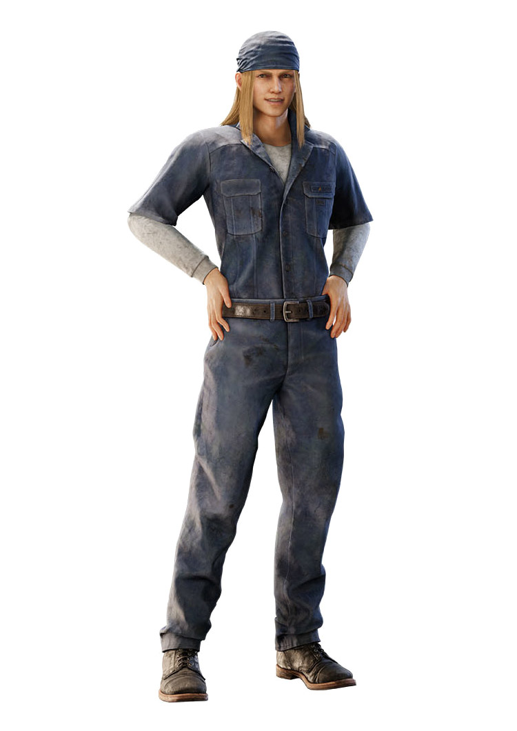 Billy Bob Artwork from Final Fantasy VII Remake Intergrade