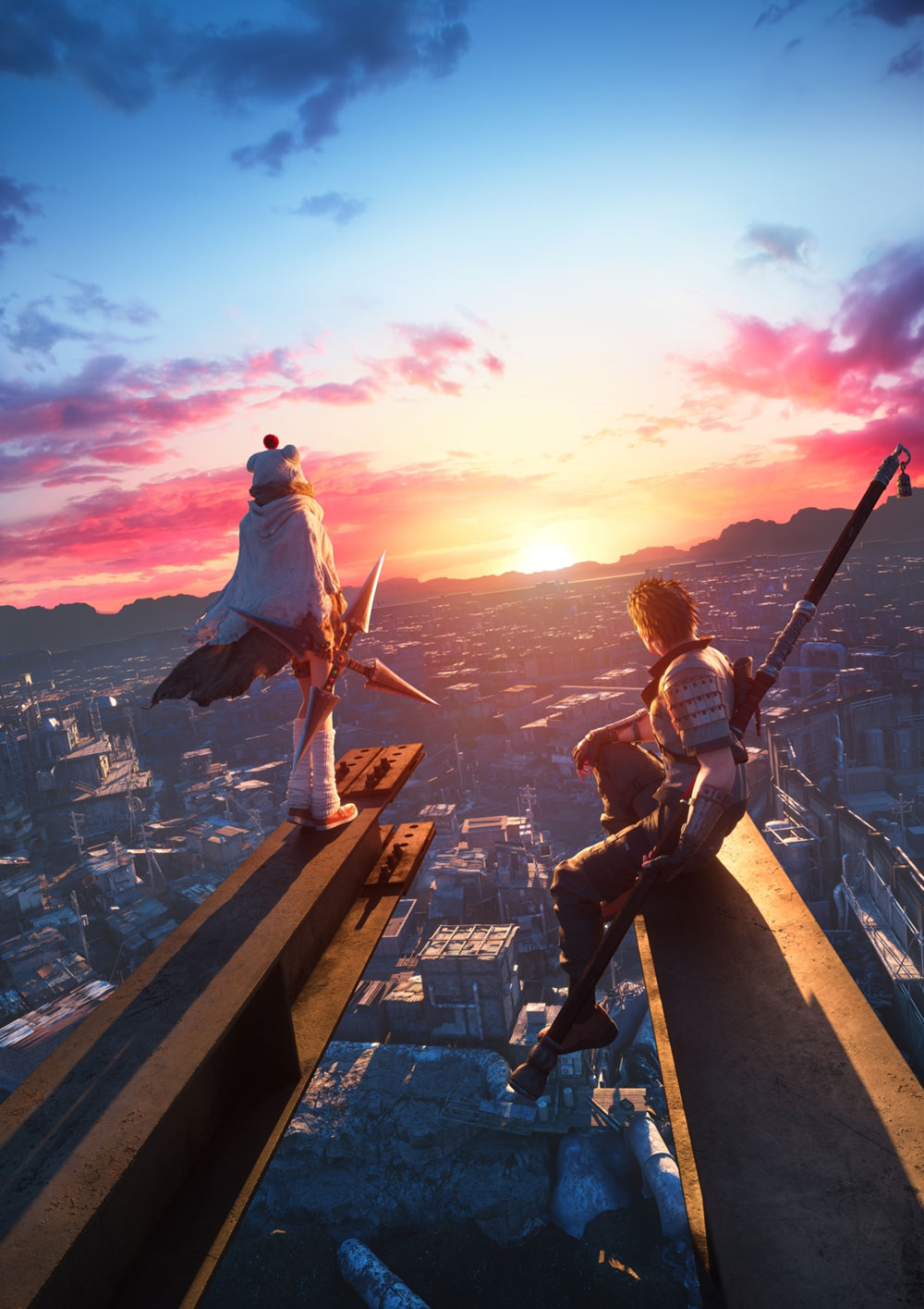 Key Art from Final Fantasy VII Remake Intergrade
