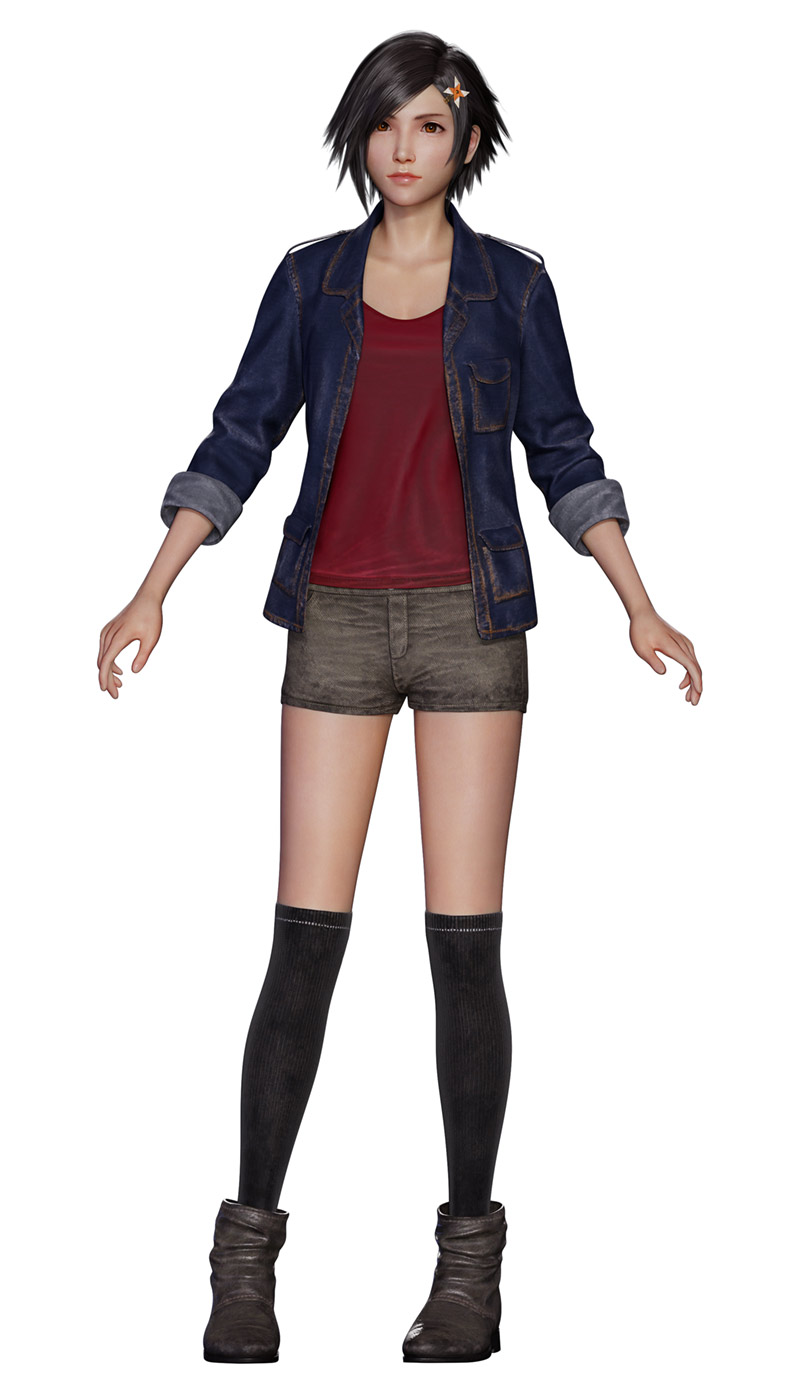 Melphie Kusakabe Art from Final Fantasy VII Remake Intergrade