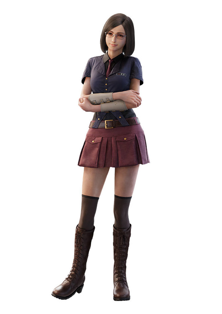 Nayo Artwork from Final Fantasy VII Remake Intergrade
