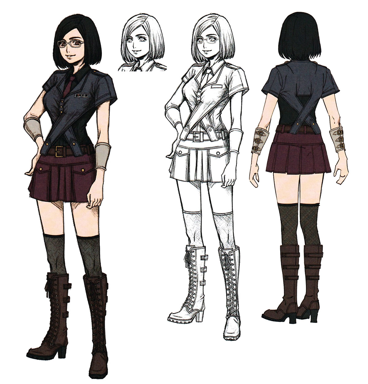 Nayo Concept Art from Final Fantasy VII Remake Intergrade