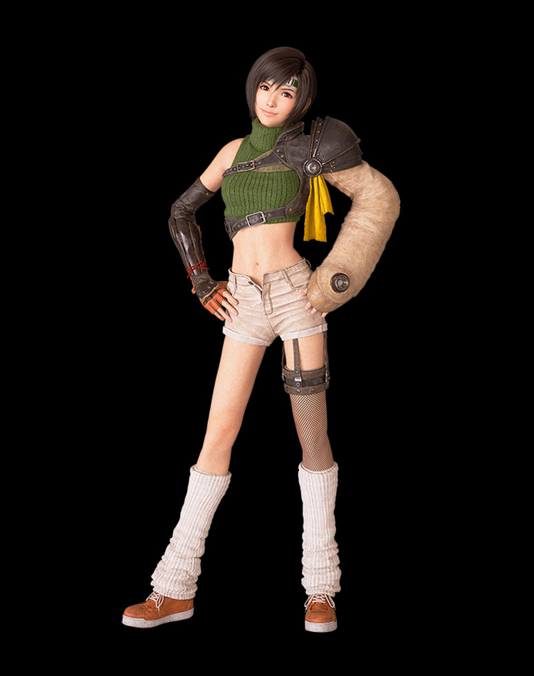 Yuffie Kisaragi Art from Final Fantasy VII Remake Intergrade