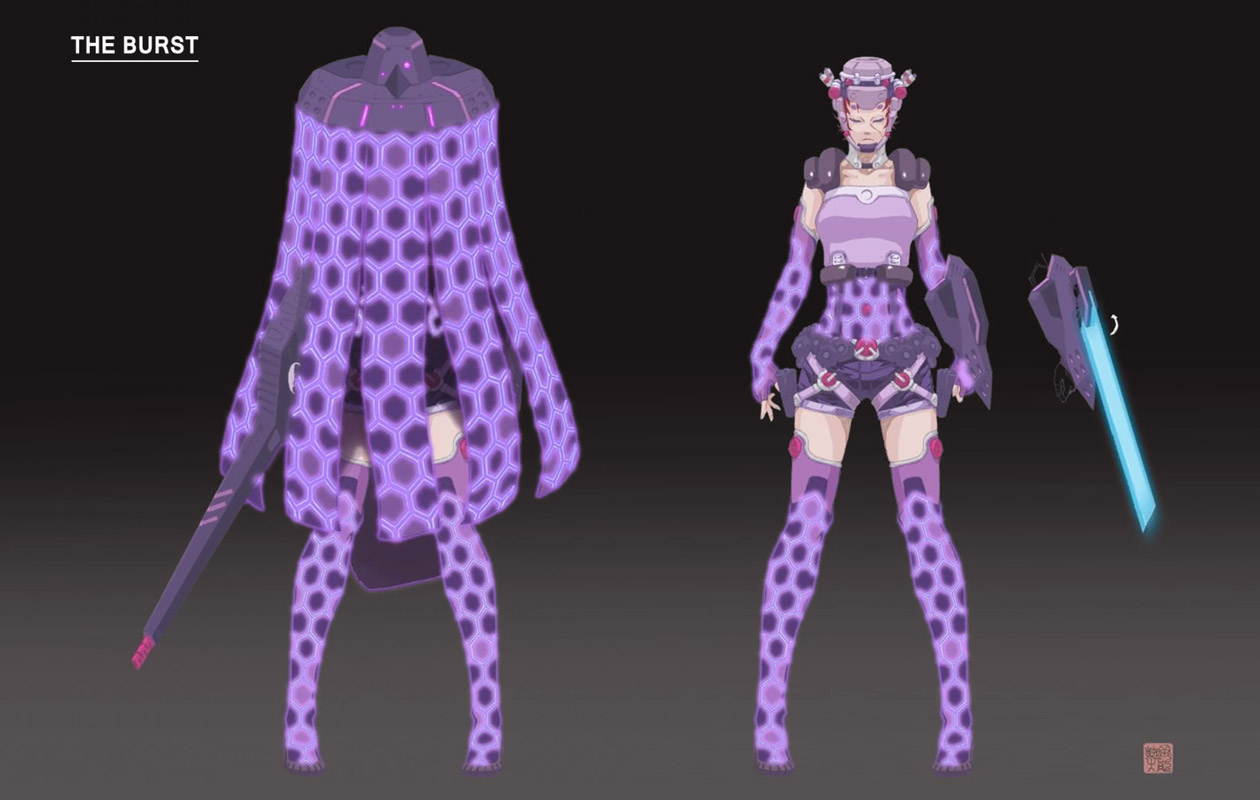 The Burst Art from Furi