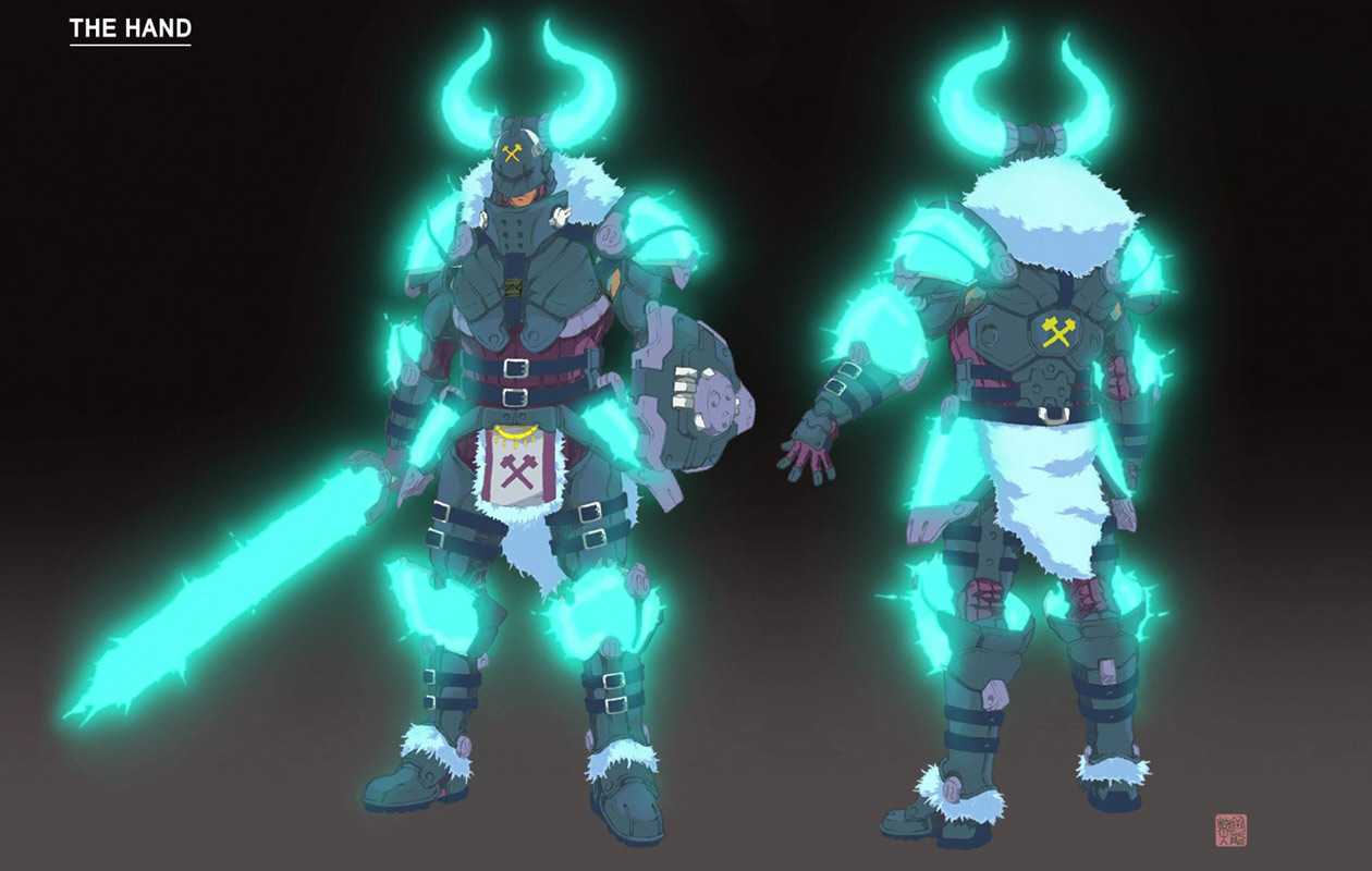 The Hand Art from Furi