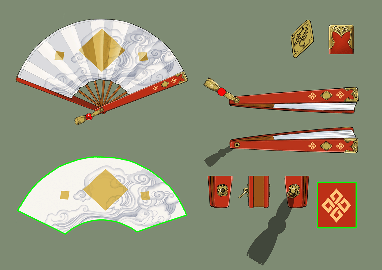 Anji Mito's Weapon Art from Guilty Gear -Strive-