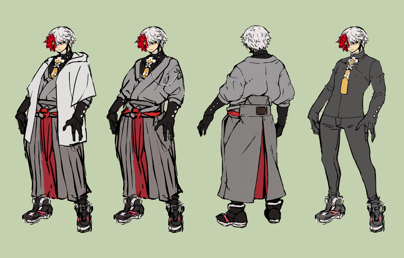 Asuka R Concept Art from Guilty Gear -Strive-