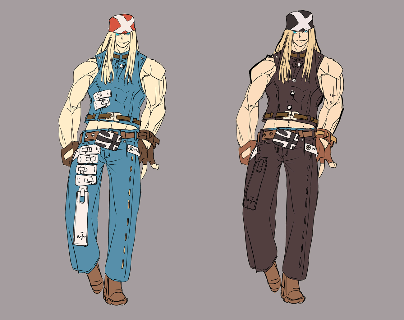 Axl Low Concept Artwork from Guilty Gear -Strive-