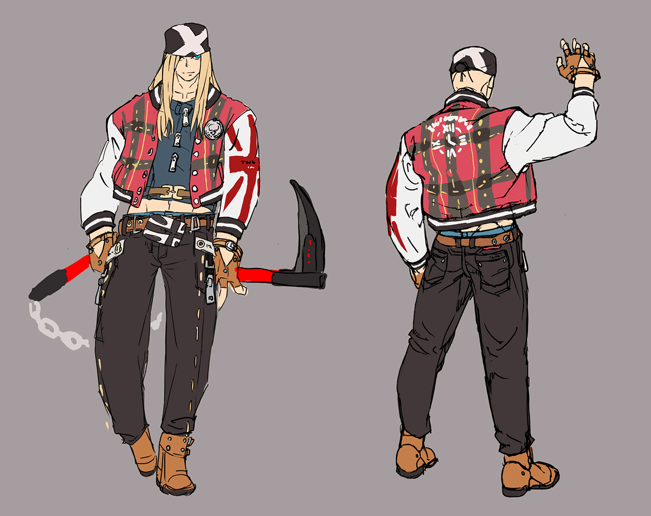Axl Low Concept Art from Guilty Gear -Strive-