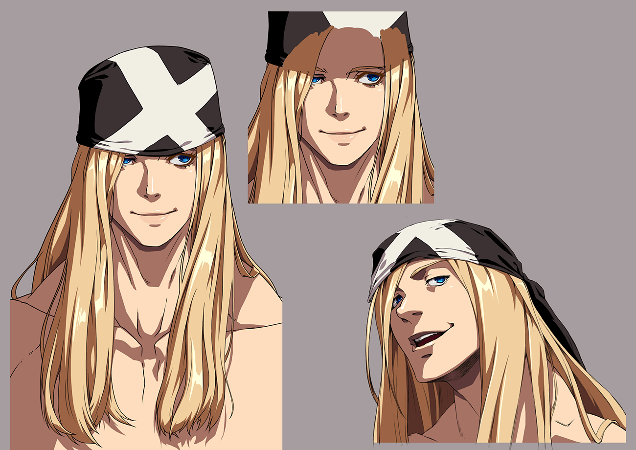 Axl Low Portrait Art from Guilty Gear -Strive-