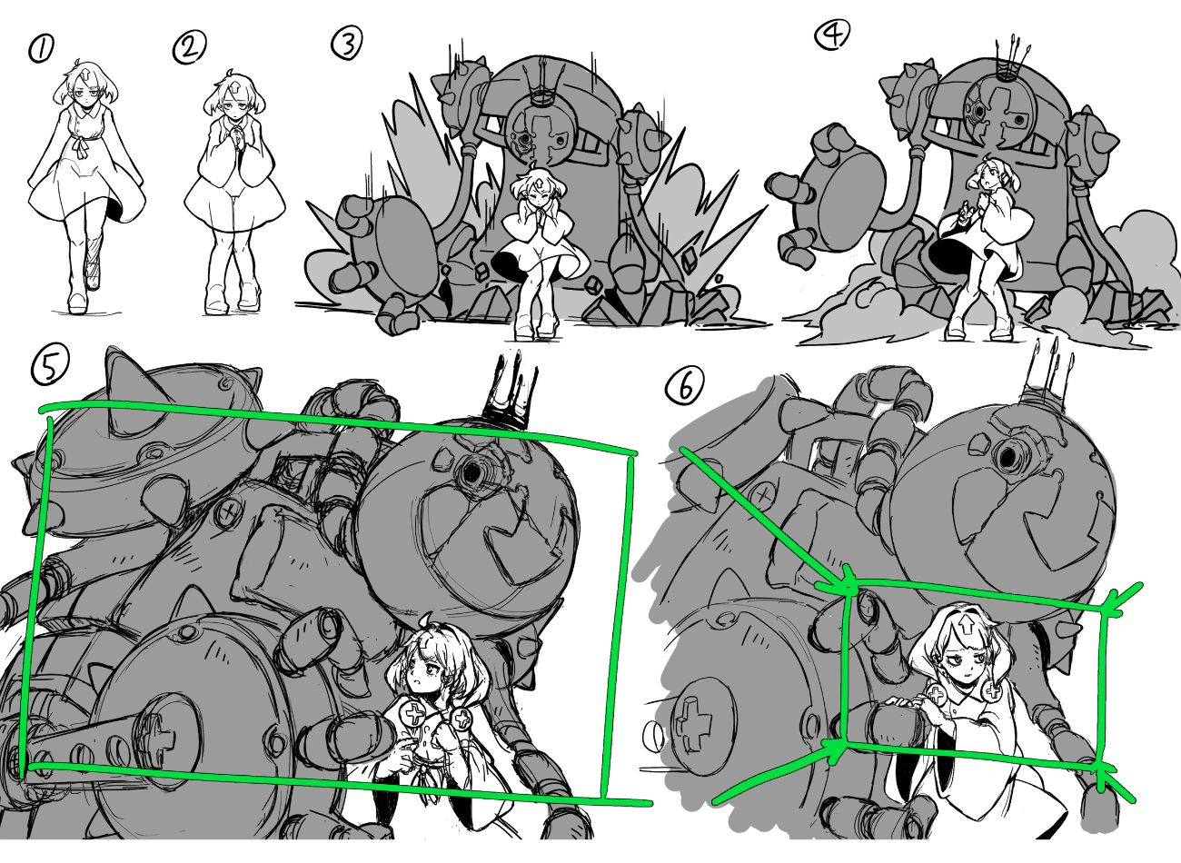 Bedman Sketches from Guilty Gear -Strive-