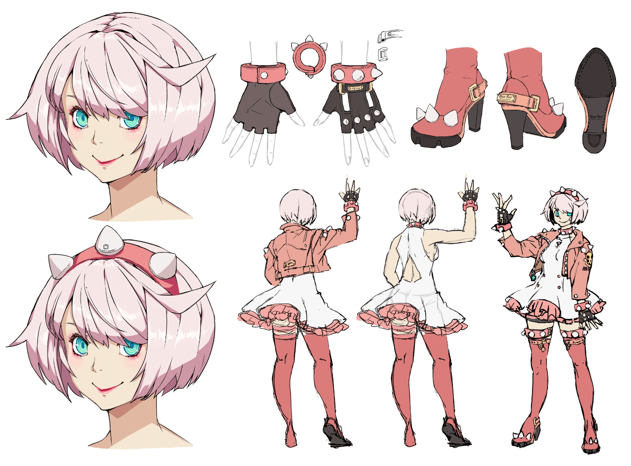 Elphelt Concept Art from Guilty Gear -Strive-