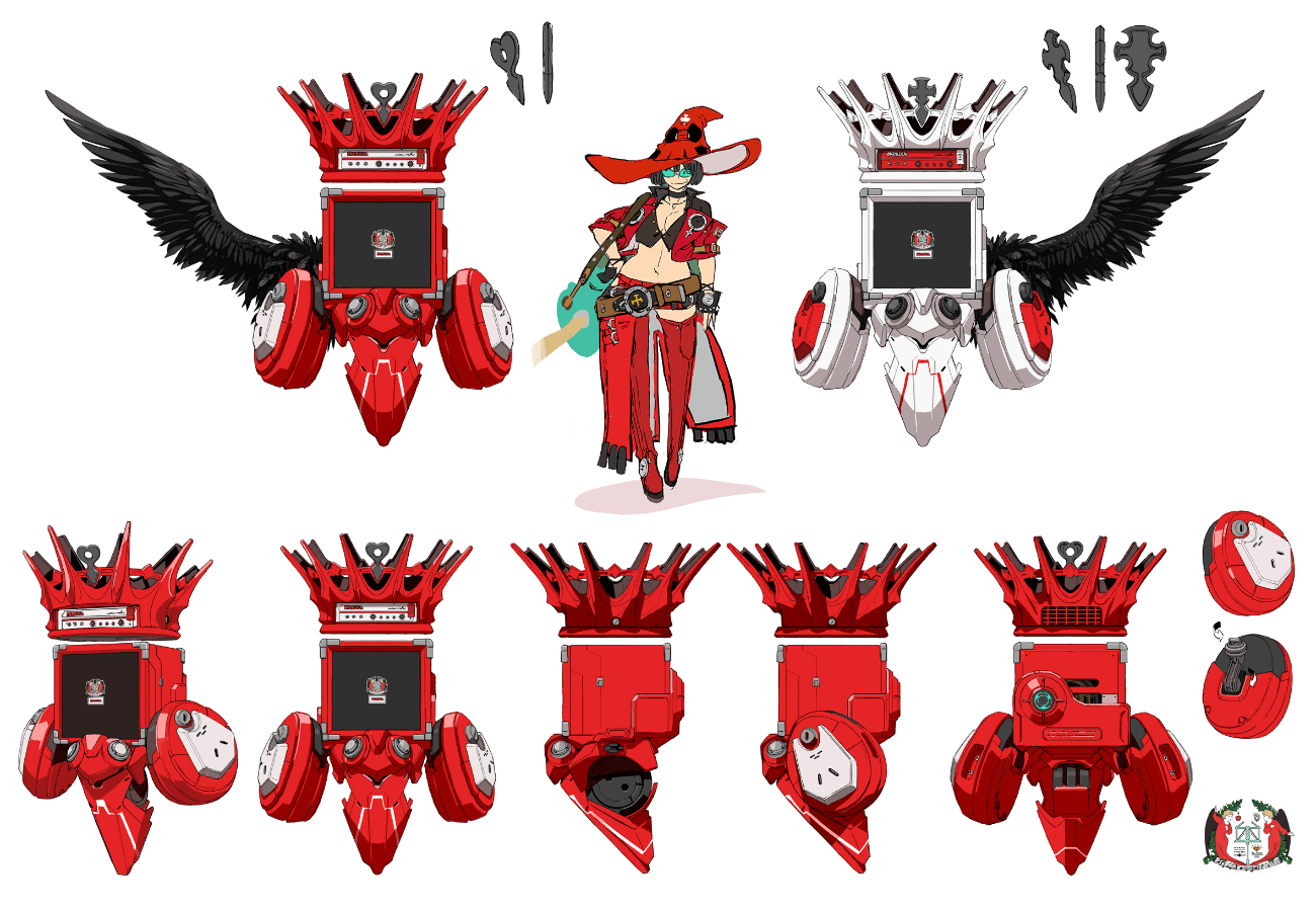 I-No Concept Artwork from Guilty Gear -Strive-