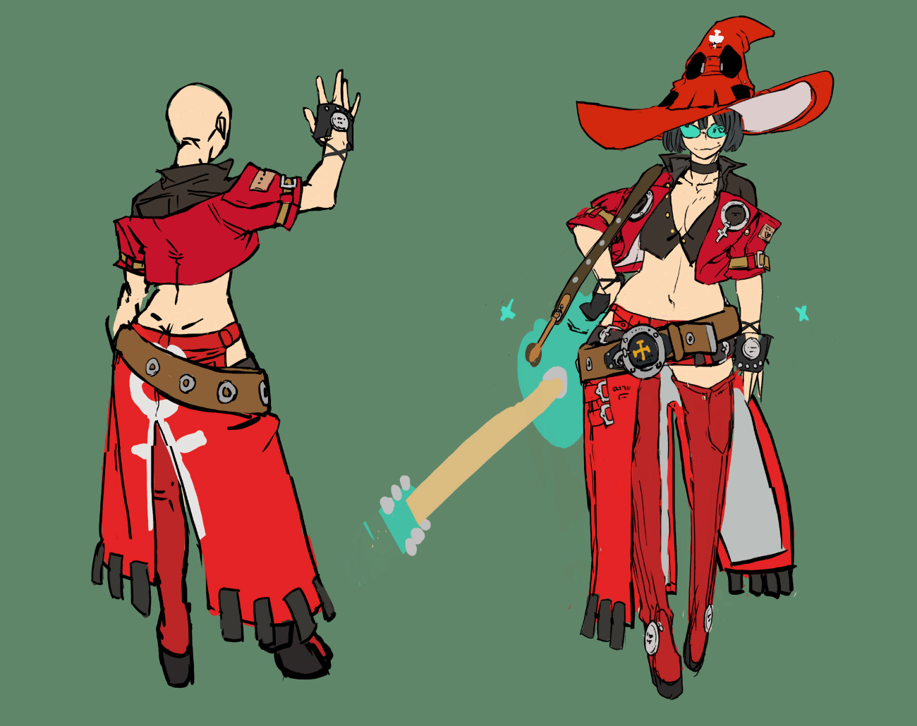 I-No Concept Art from Guilty Gear -Strive-