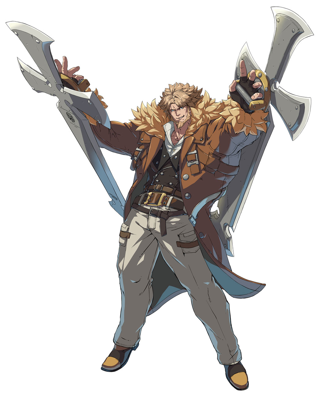 Leo Whitefang Art from Guilty Gear -Strive-