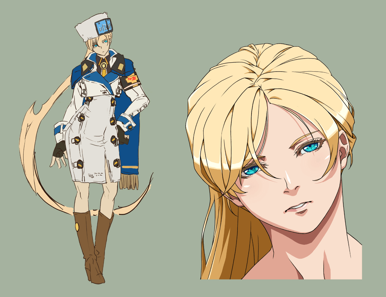 Millia Rage Concept Art from Guilty Gear -Strive-