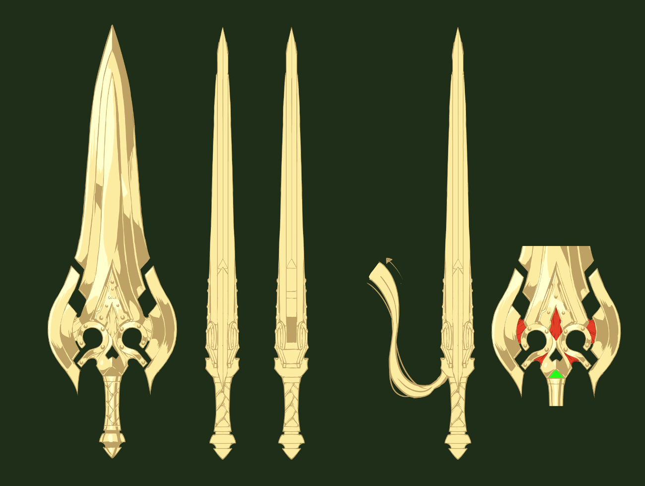 Millia Rage's Weapon Art from Guilty Gear -Strive-