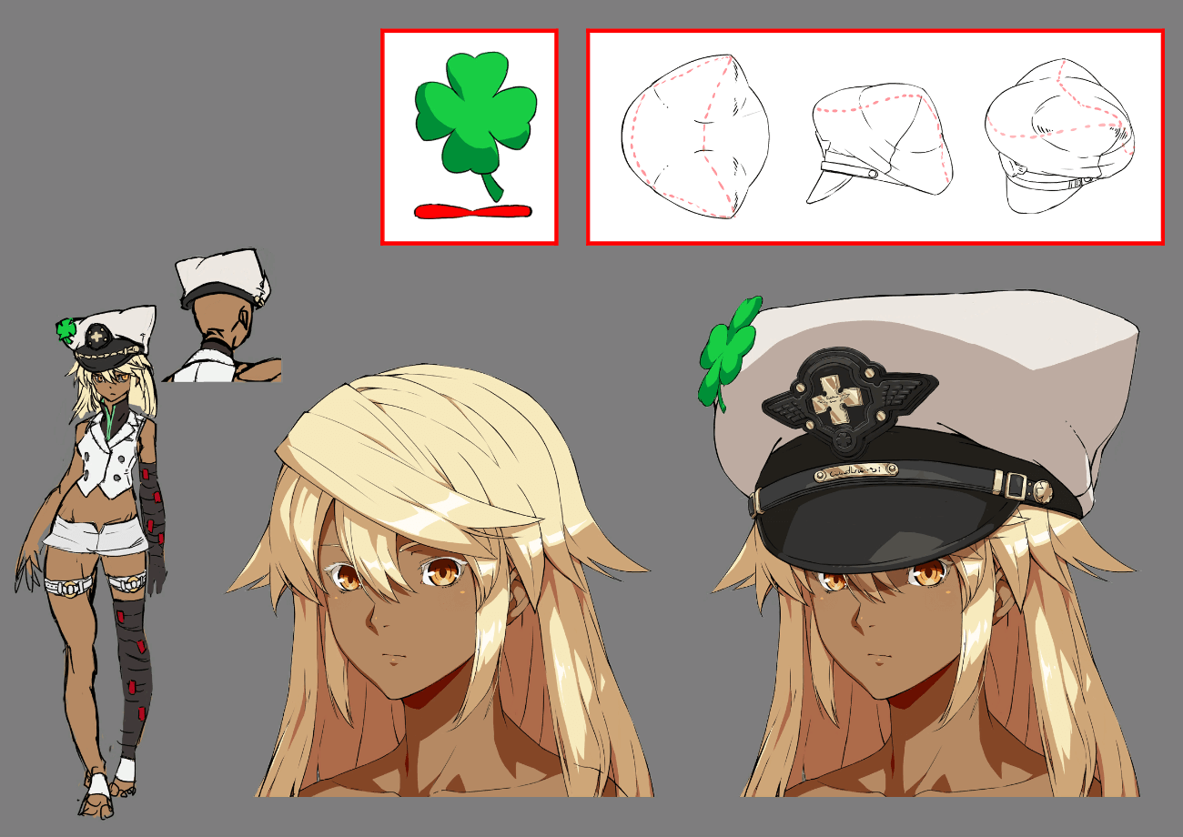 Ramlethal Valentine Concept Art from Guilty Gear -Strive-