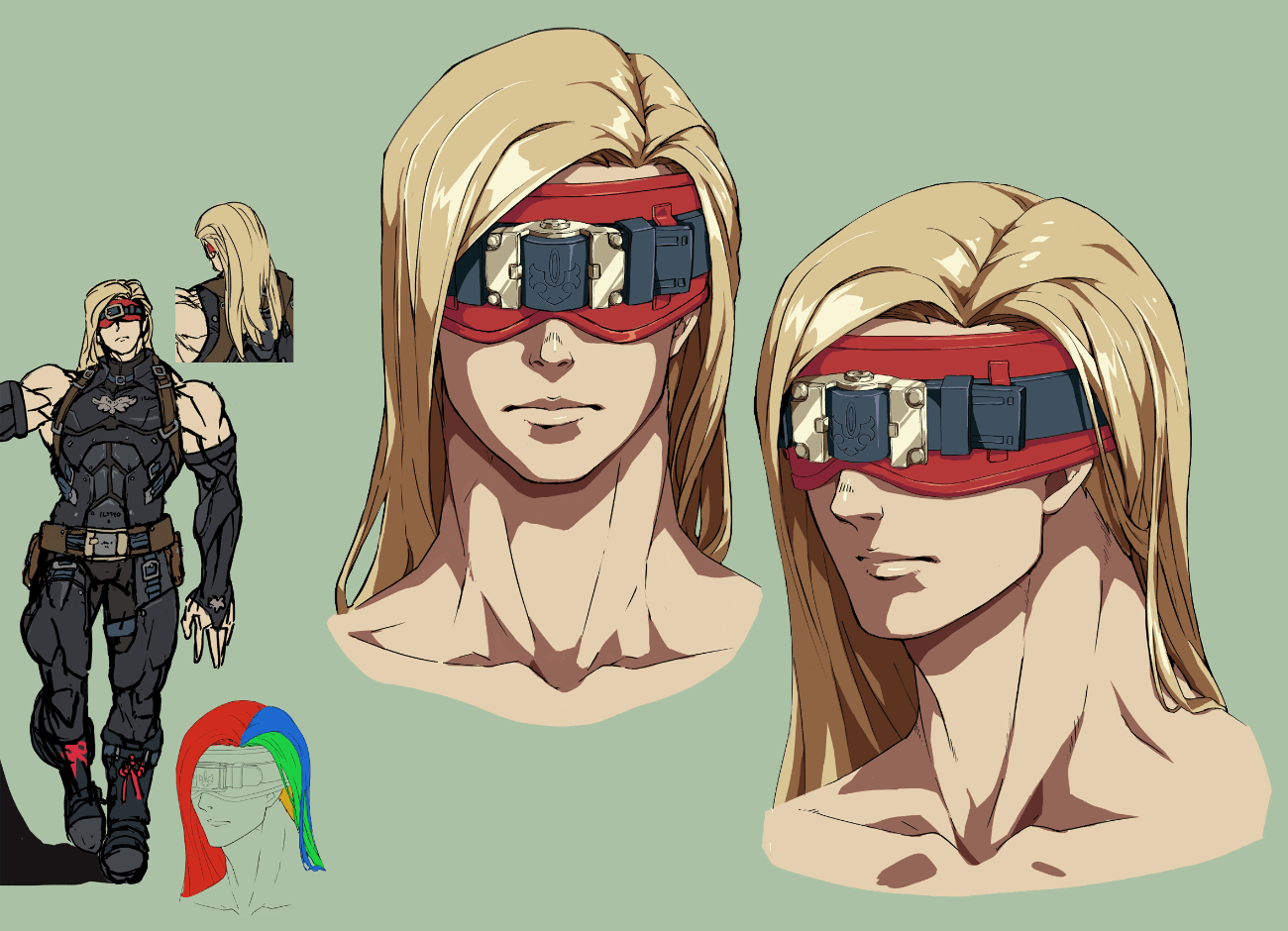 Zato-1 Concept Art from Guilty Gear -Strive-