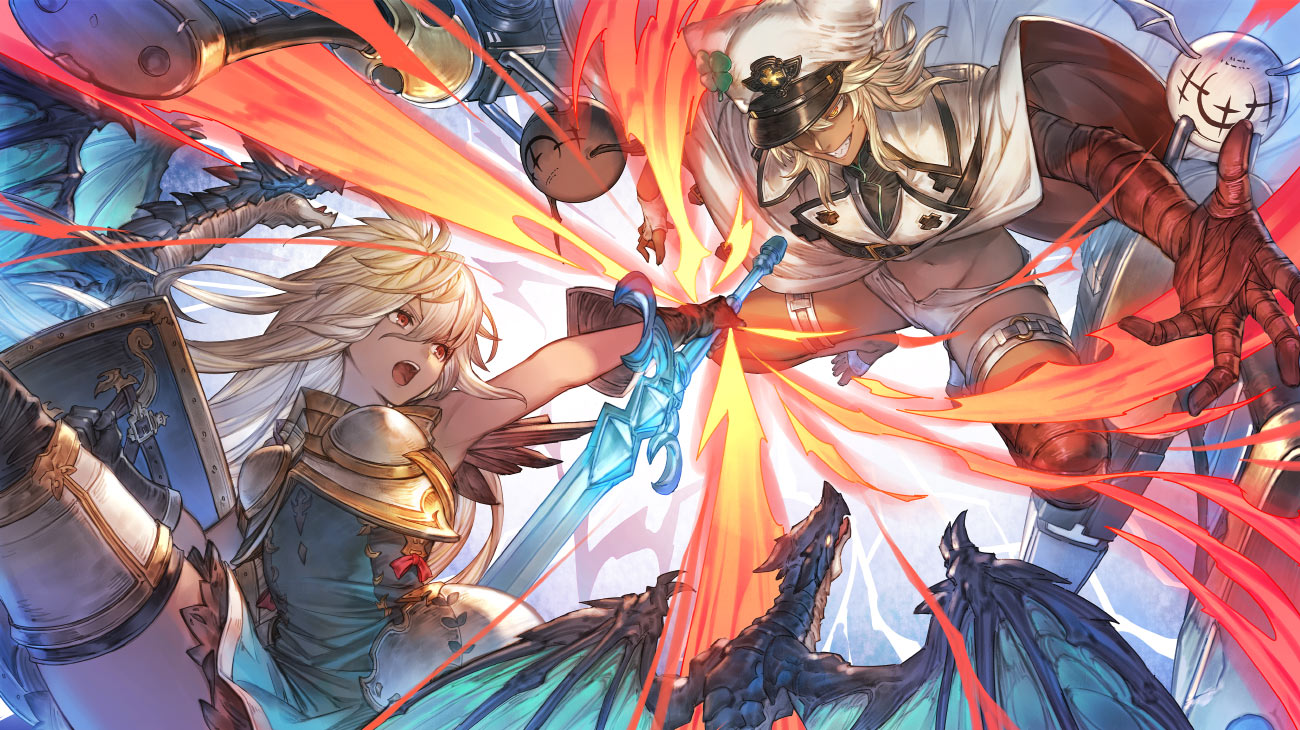Zooey vs. Ramlethal by GBF Illust Team from Guilty Gear -Strive-
