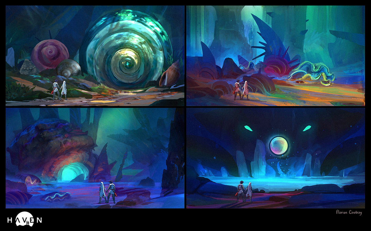Environment Concept Art from Haven