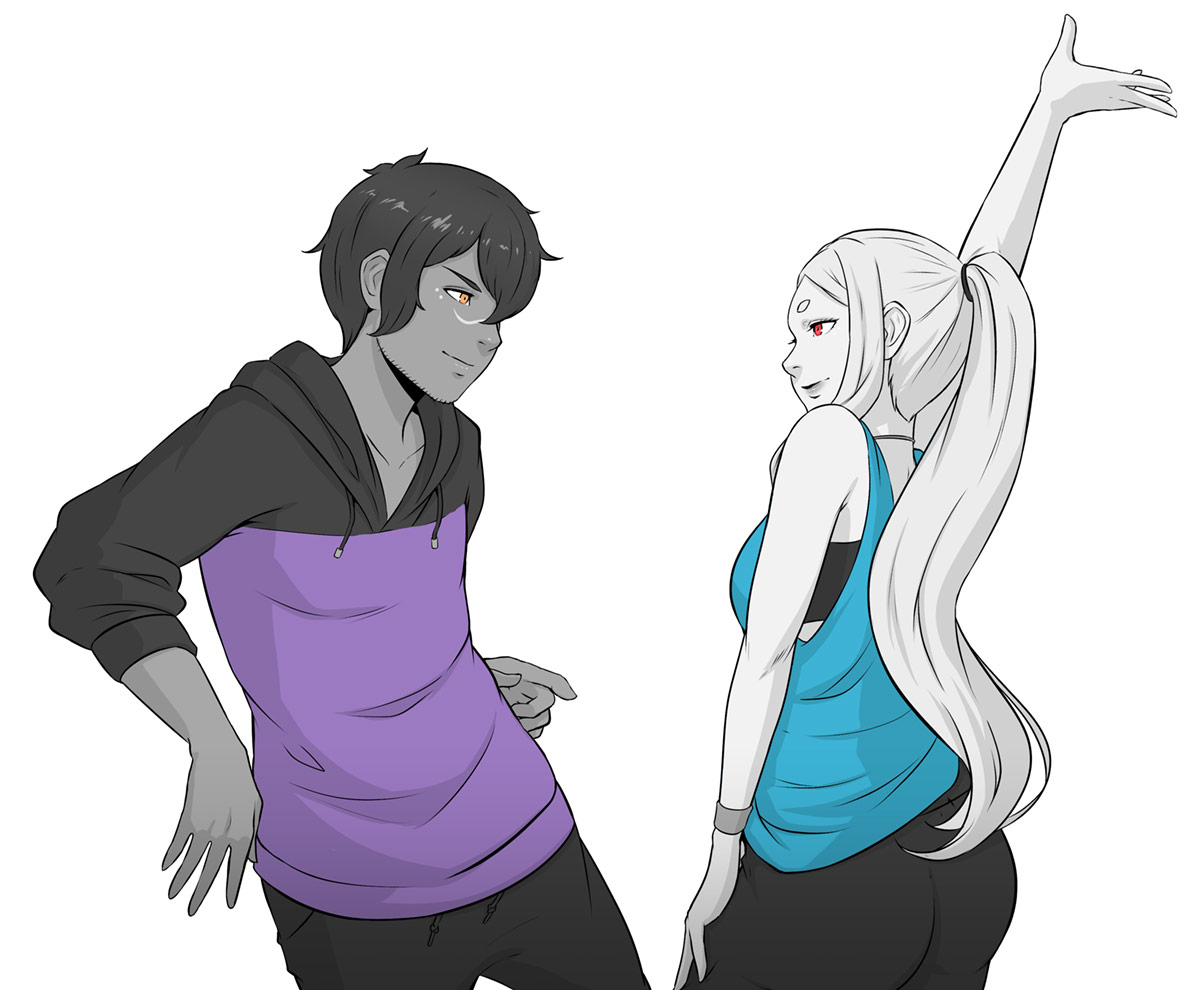 Kay and Yu Artwork from Haven
