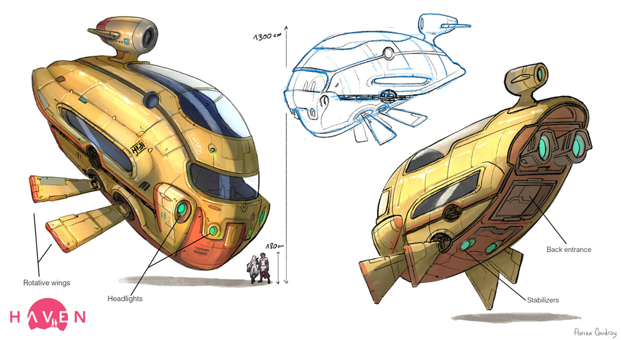 Nest Ship Art from Haven