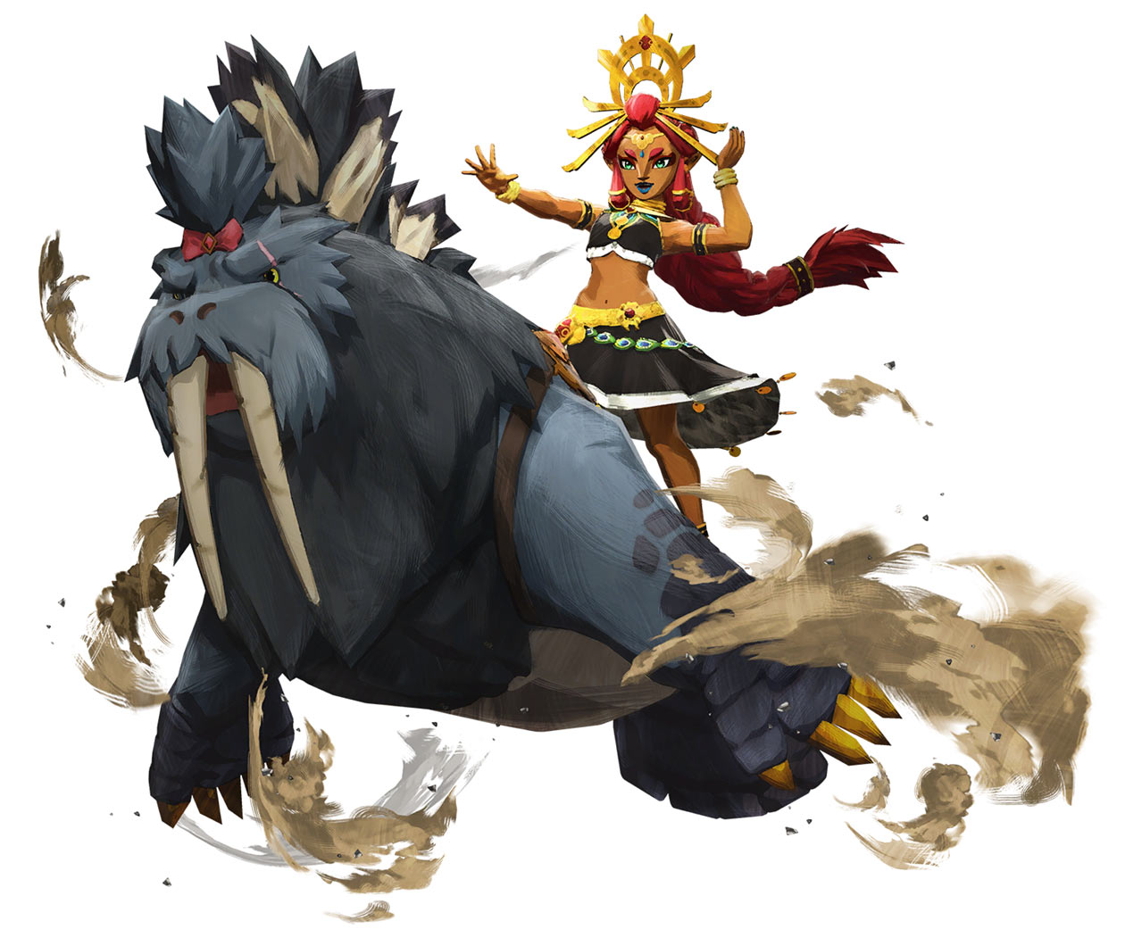 Riju Art from Hyrule Warriors: Age of Calamity
